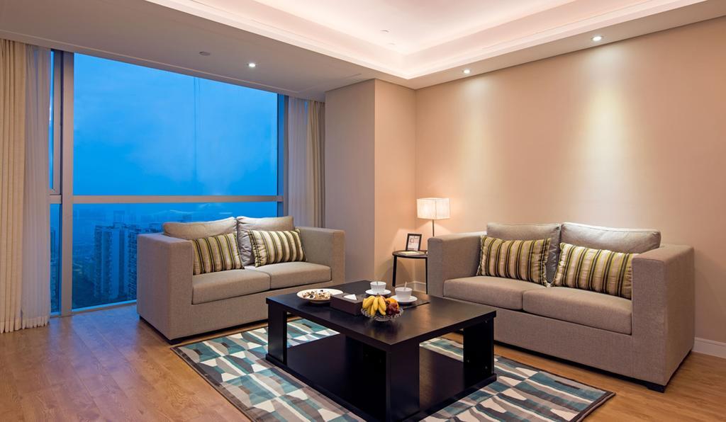 Shenton Palm Springs Chongqing Serviced Residence Eksteriør billede